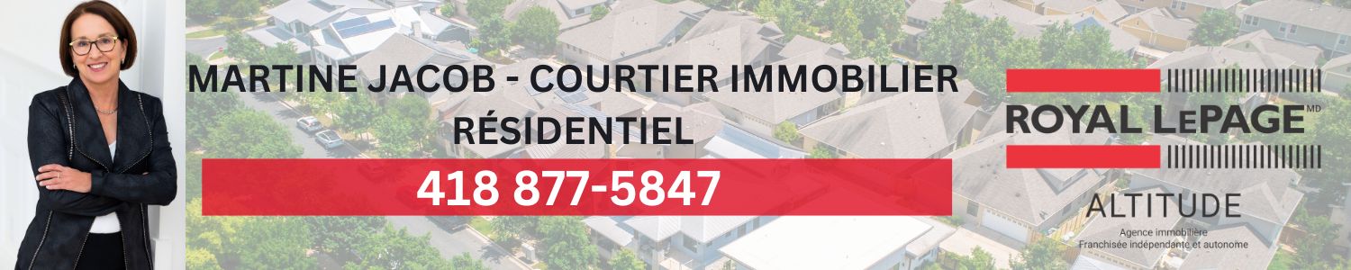 Martine Jacob Courtier Immobilier Résidentiel Saint-Augustin-de-Desmaures