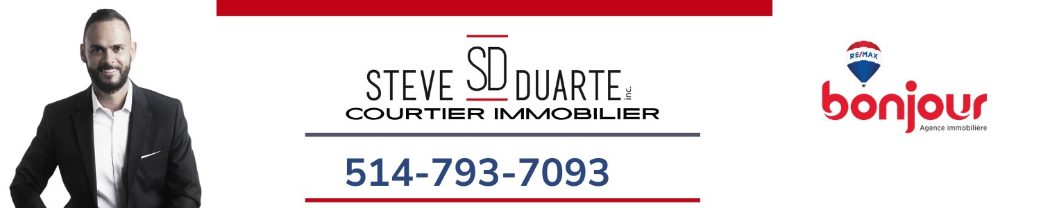 Steve Duarte, RE/MAX Bonjour - Courtier immobilier Blainville