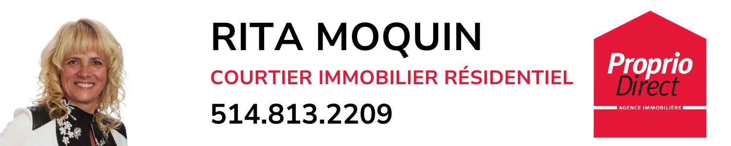 Rita Moquin courtier immobilier Proprio Direct