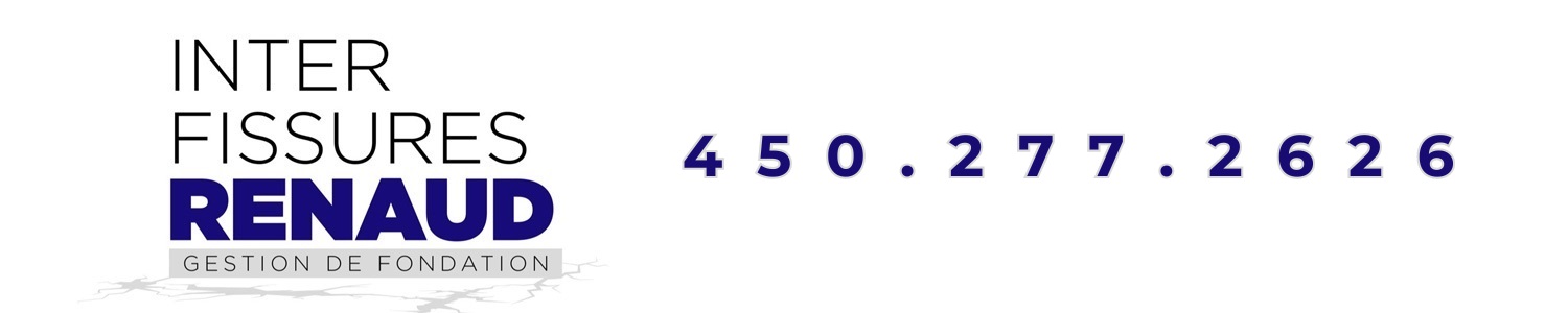 Inter-Fissures Renaud - Réparation de Fissure, Fondation Salaberry-de-Valleyfield