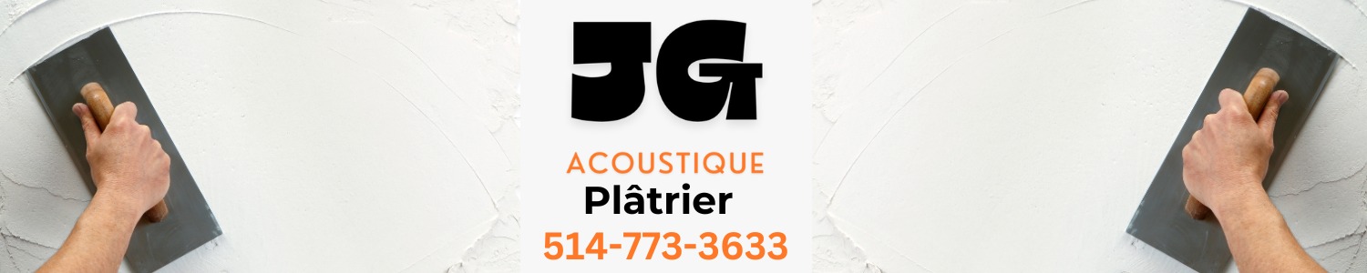 JG Acoustique - Poseur de gypse - Plâtrier - Plafond de tuile