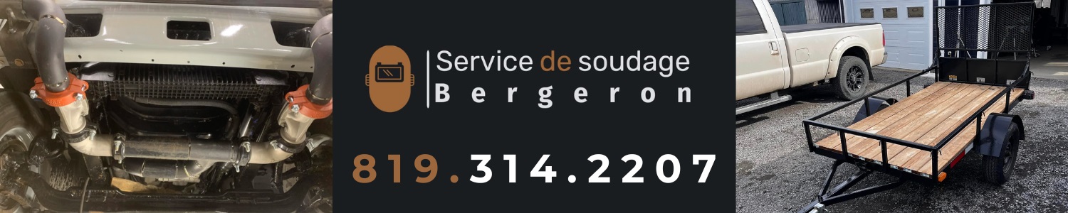 Service de Soudage Bergeron, unité mobile, réparation, soudure Trois-Rivières